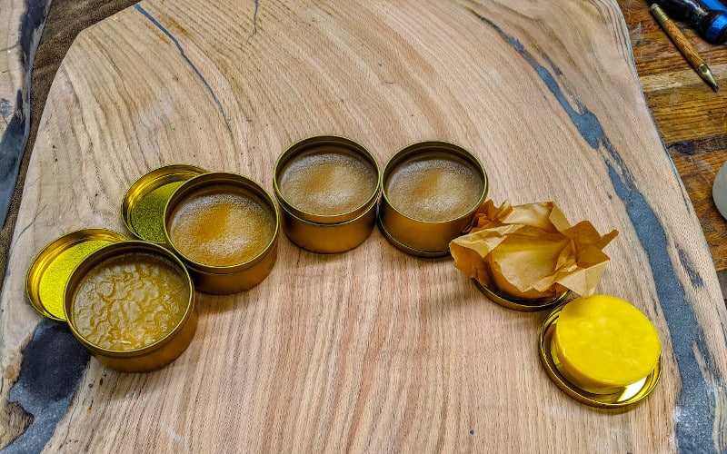 Tipos de cera para madera