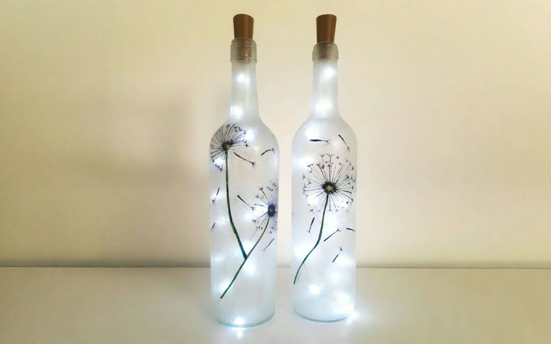 Decoupage avanzado sobre vidrio