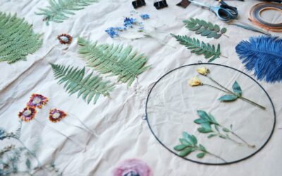 Da vida a tus ideas: estampación floral y creatividad