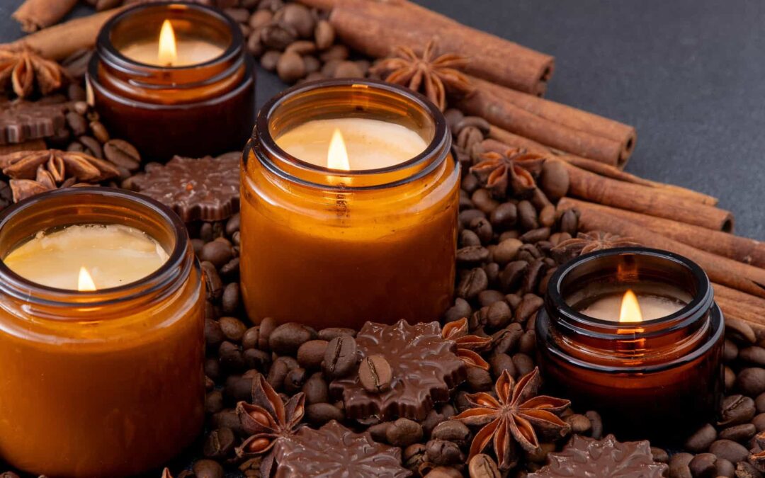 Velas artesanales en casa