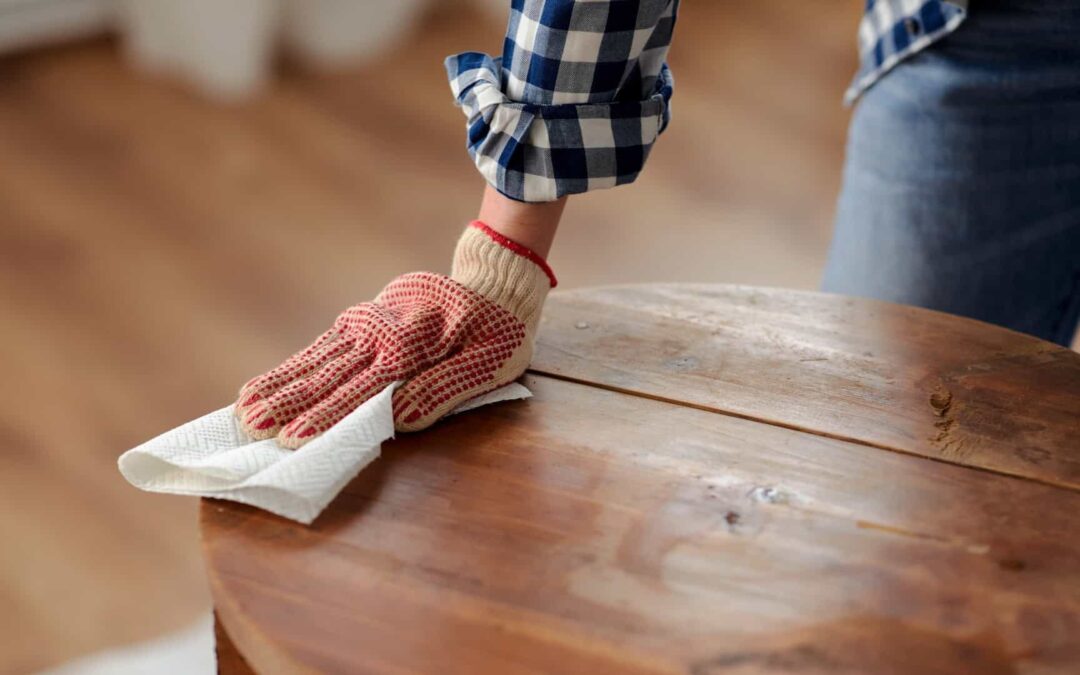 Mantenimiento de muebles de madera maciza