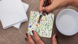 taller de decoupage sobre azulejos
