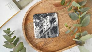 Taller fototransfer de posavasos