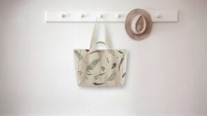 Taller ecoprint bolsa de verano